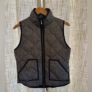 J Crew Herringbone Vest